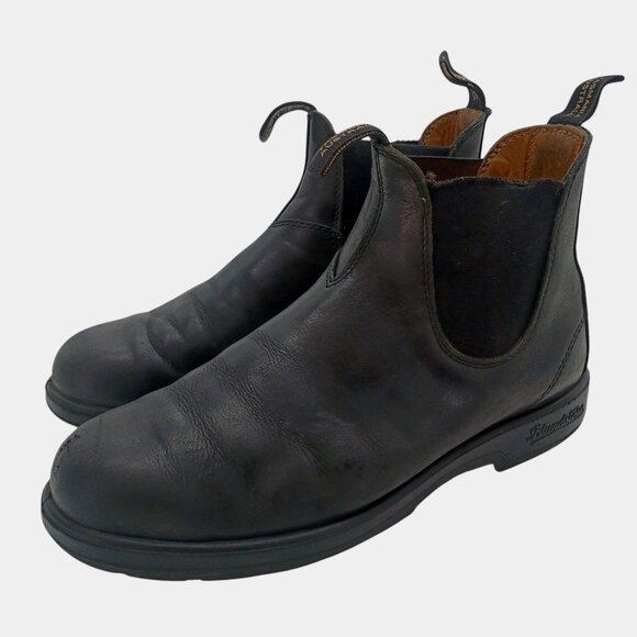 Blundstone Boots Mens AU 9.5 US 10.5 Chelsea Leather Work Tasmania Australia - Picture 1 of 8